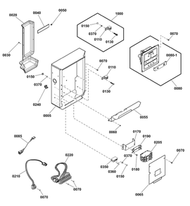 Control Panel Diagram and Parts List for 040578-00  Briggs and Stratton Generator